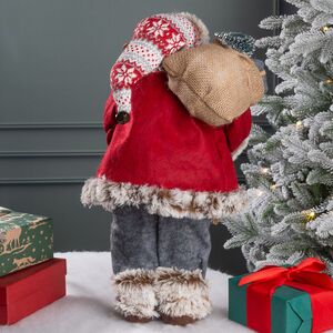 Фигура под елку Санта из сказочного Тронхейма 45 см Kaemingk фото 3