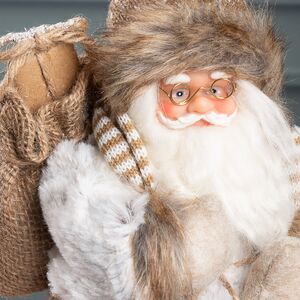 Декоративная фигура Санта-Клаус - Кудесник из снежной Лапландии 30 см Kaemingk фото 2