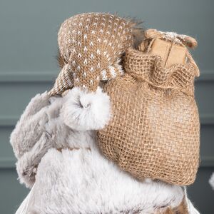 Декоративная фигура Санта-Клаус - Кудесник из снежной Лапландии 30 см Kaemingk фото 6