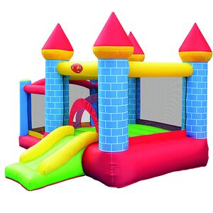 Надувной батут с горкой Камелот 300*275*200 см