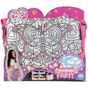 Сумка для раскрашивания Алмазный блеск, 34*27 см Color me mine фото 1