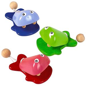 Музыкальная игрушка Кастаньета рыбка 13 см дерево Plan Toys (План Тойс) фото 1