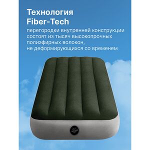 Надувной матрас Prestige Downy Cot, 76*191*25 см INTEX фото 3