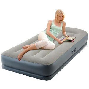 Надувной матрас с насосом Pillow Rest 99*191*30 см INTEX фото 3