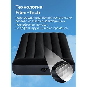 Надувной матрас Pillow Rest Classic 99*191*25 см INTEX фото 3