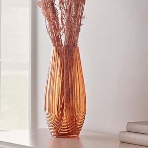 Стеклянная ваза Naples Sunset 35 см Kaemingk фото 1