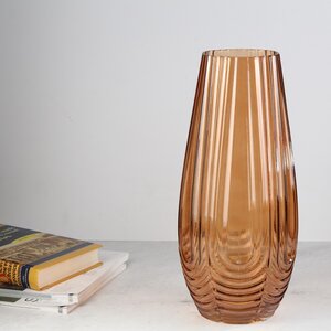 Стеклянная ваза Naples Sunset 35 см Kaemingk фото 4