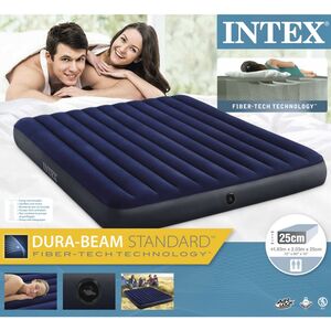 Надувной матрас Classic Downy 183*203*25 см INTEX фото 4