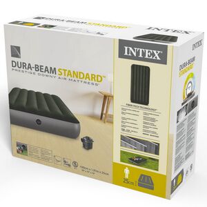 Надувной матрас с насосом Prestige Downy 99*191*25 см INTEX фото 8