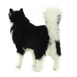 Мягкая игрушка Собака Хаски черно-белая 56 см Hansa Creation фото 6
