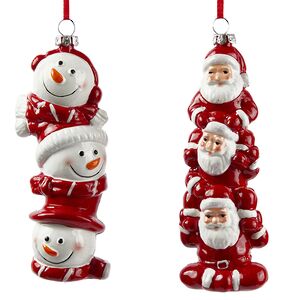 Елочная игрушка Деды Морозы - Lastinham Pyramid 15 см EDG фото 2