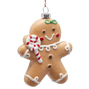 Елочная игрушка Пряничный человечек - Dunwich 10 см