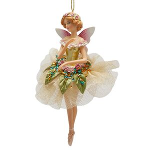 Елочная игрушка Балерина Джулия - Fairy Garden 16 см