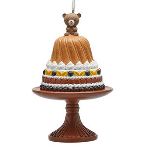 Елочная игрушка Торт - Gentle Toffee 12 см