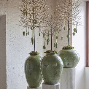 Елочные игрушки Шишки - Barleboro Lierna 10 см, стекло, 12 шт EDG (ЭДГ) фото 2