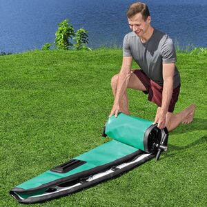 Надувной сап борд SUP Aqua Wander Travel 305*84 см с аксессуарами Bestway фото 16