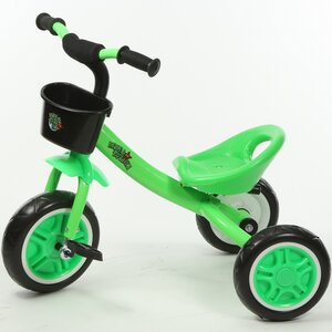Велосипед трехколесный "Мультяшка 6688", зеленый Мультяшка фото 2