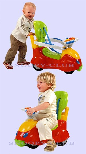 Машина-качалка Chicco 4 в 1