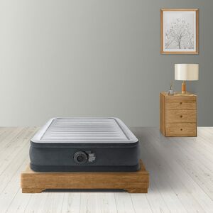 Надувная кровать с насосом Comfort-Plush 99*191*33 см INTEX фото 5