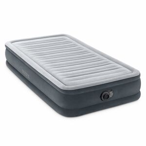 Надувная кровать с насосом Comfort-Plush 99*191*33 см