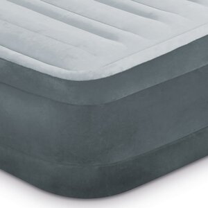 Надувная кровать с насосом Full Comfort-Plush 137*191*33 см INTEX фото 4