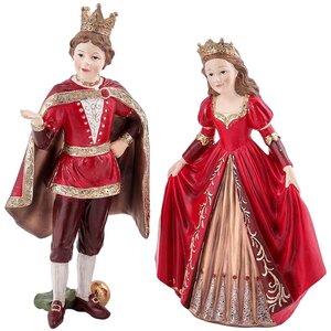 Набор декоративных фигурок Принц Эрван и Принцесса Армель 22-24 см, 2 шт EDG фото 7