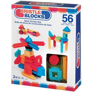 Игольчатый конструктор Базовый в коробке 56 элементов Bristle Blocks фото 1