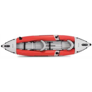 Надувная байдарка Excursion Pro двухместная 384*94*46 см + насос и вёсла INTEX фото 11