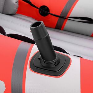 Надувная байдарка Excursion Pro двухместная 384*94*46 см + насос и вёсла INTEX фото 13