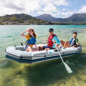 Надувная лодка Mariner-4 Set 328*145*48 см + насос и весла
