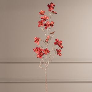 Искусственная ветка Фуджерра 84 см красная EDG фото 3