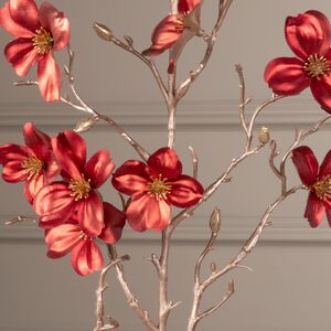 Искусственная ветка Фуджерра 84 см красная EDG фото 2