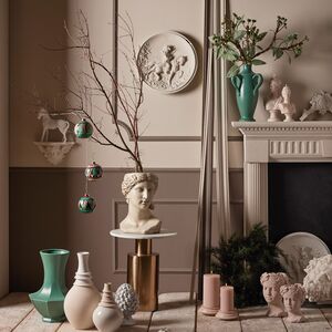 Набор стеклянных шаров Tigrostany 10 см зеленый, 6 шт EDG фото 2