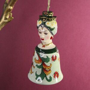 Набор елочных игрушек Синьора Изидора - Фисташковые Сады Эльбы 13 см, 6 шт, подвеска EDG фото 7