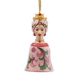 Набор елочных игрушек Синьора Изидора - Розовые Сады Эльбы 13 см, 6 шт, подвеска EDG фото 5