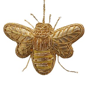 Елочная игрушка Пчела Аллитария из Тропического сада 10 см, подвеска