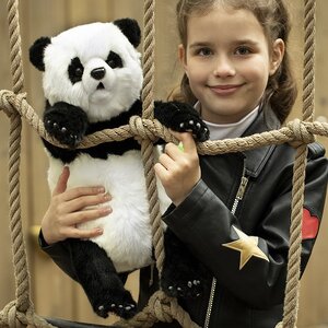 Мягкая игрушка Детеныш панды 34 см Hansa Creation фото 5