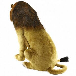 Большая мягкая игрушка Лев сидящий 100 см Hansa Creation фото 6