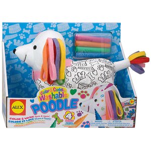 Набор Раскрась пуделя с фломастерами для ткани Alex (Алекс) фото 1