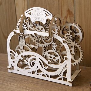 Механический конструктор 3D-пазл Театр 21*19 см 70 эл Ugears фото 6