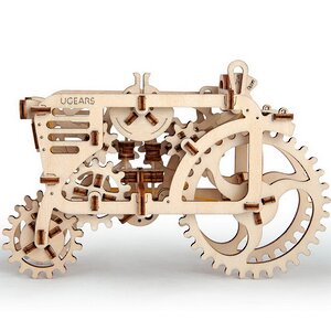 Механический конструктор 3D-пазл Трактор, 20*14 см, 97 эл Ugears фото 3