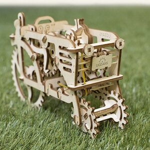 Механический конструктор 3D-пазл Трактор, 20*14 см, 97 эл Ugears фото 8
