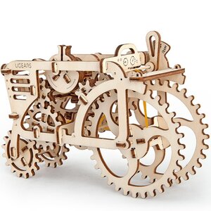 Механический конструктор 3D-пазл Трактор, 20*14 см, 97 эл Ugears фото 2