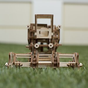Механический конструктор 3D-пазл Комбайн, 27*16 см, 154 эл Ugears фото 8