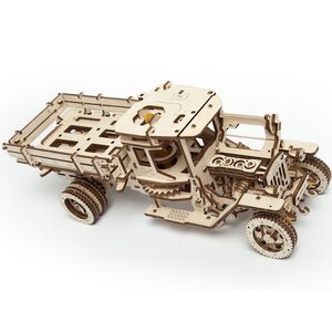 Механический конструктор 3D-пазл Грузовик UGM-11, 34*14 см, 420 эл Ugears фото 4