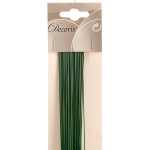 Проволока для елочных игрушек зеленая, 60 шт Kaemingk (Кейминг) фото 1