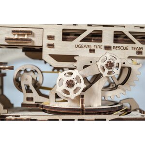 Механический конструктор 3D-пазл Пожарная лестница 34*20 см, 537 эл Ugears фото 13