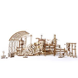 Механический конструктор 3D-пазл Фабрика роботов 44*29 см, 598 эл Ugears фото 2