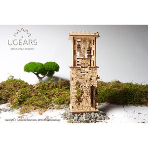 Механический конструктор 3D-пазл Башня-аркбаллиста 15*10 см 292 эл Ugears фото 3