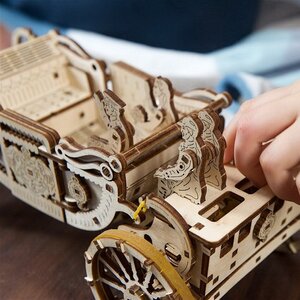 Деревянный конструктор Ugears Королевская карета (лимитированная коллекция) 52*14 см, 290 эл Ugears фото 5